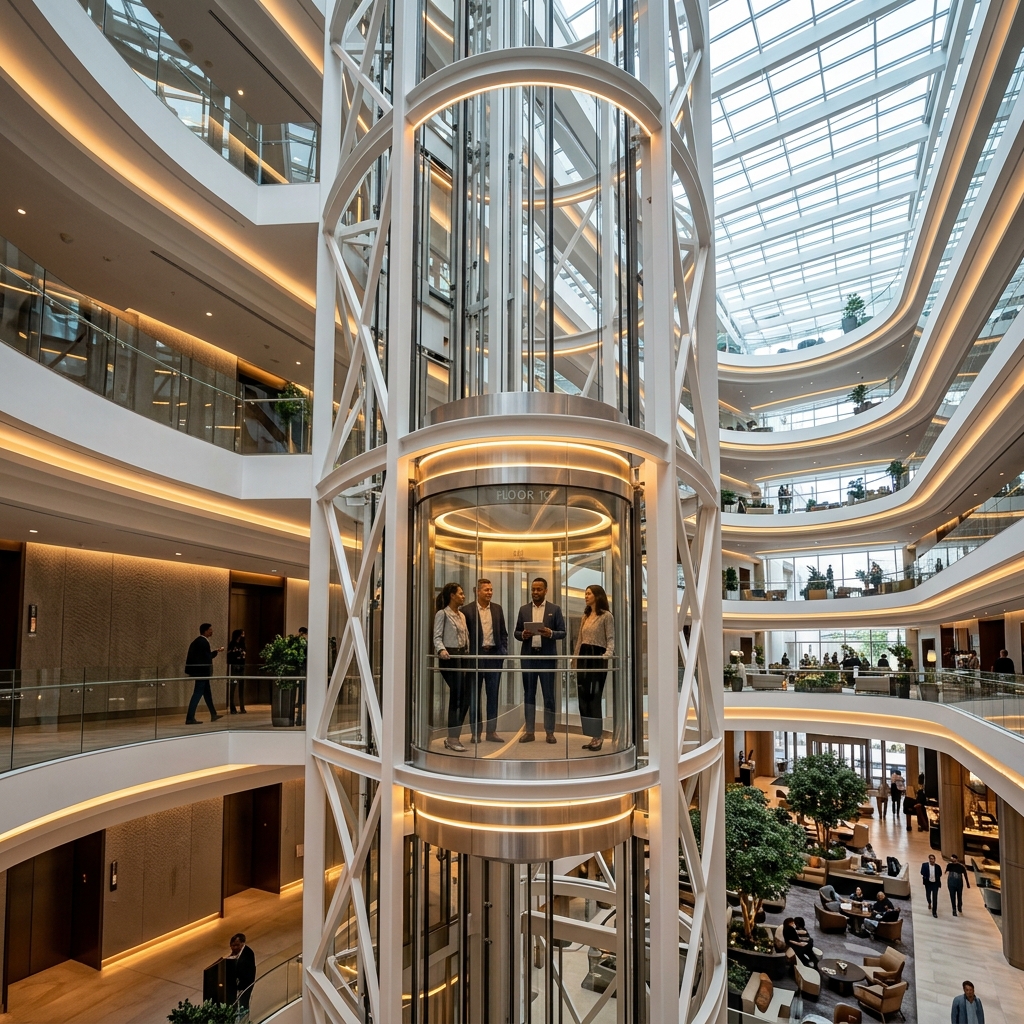 Helix Panoramic Atrium Lift